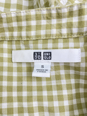 UNIQLO/ユニクロ/ワンピース/ワンピース/ドレス/ライトグリーン/S