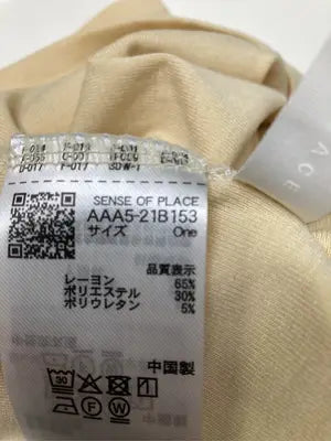 SENSE OF PLACE/センスオブプレイス/Tシャツ/カットソー/トップス/アイボリー/One