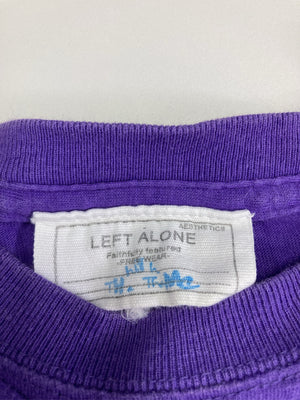 Left Alone/レフトアローン/Tシャツ/カットソー/トップス/パープル
