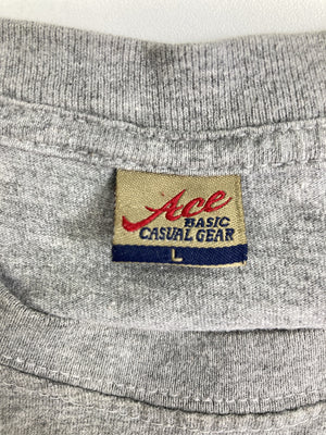 ACE/エース/Tシャツ/カットソー/トップス/グレー/L