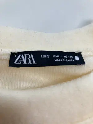ZARA/ザラ/Tシャツ/カットソー/トップス/アイボリー/EUR S
