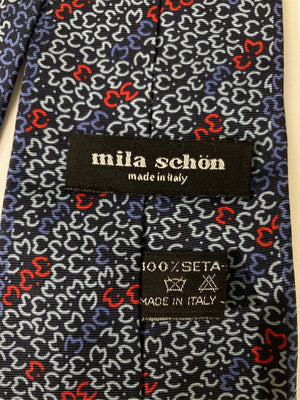 mila schon/ミラショーン/ネクタイ/ファッション雑貨/ブルー