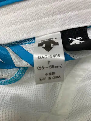 DESCENTE/デサント/キャップ/帽子/ホワイト/F(56~58cm)