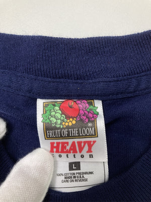FRUIT OF THE LOOM/フルーツオブザルーム/Tシャツ/カットソー/トップス/ネイビー/L
