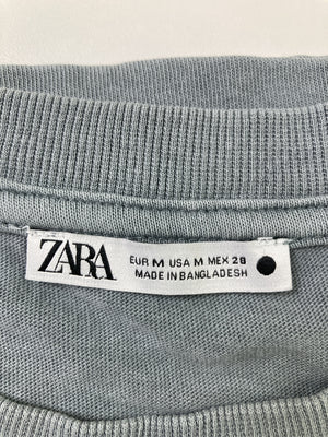 ZARA/ザラ/Tシャツ/カットソー/トップス/ブルー/M