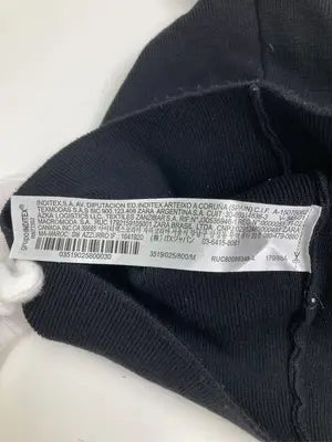 ZARA/ザラ/Tシャツ/カットソー/トップス/ブラック/USA M