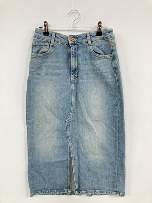 ZARA/ザラ/デニムスカート/スカート/スカイブルー/EUR M/USA M/ MEX 28