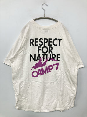 CAMP7/キャンプセブン/Tシャツ/カットソー/トップス/ホワイト/M