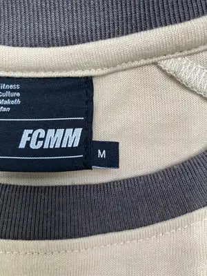 FCMM/エフシーエムエム/Tシャツ/カットソー/トップス/ベージュ/M