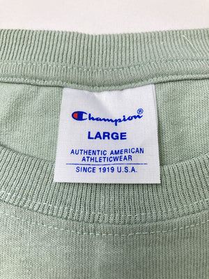 CHAMPION/チャンピオン/シャツワンピース/ワンピース/ドレス/ライトグリーン/L