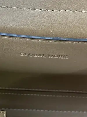 GLOBAL WORK/グローバルワーク/ハンドバッグ/バッグ/ベージュ