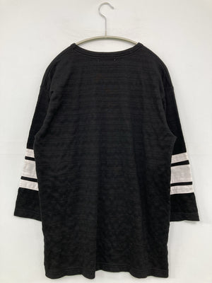 ABAHOUSE ECRU/Tシャツ/カットソー/トップス/ブラック/48
