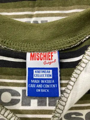 MISCHIEF/ミスチーフ/Tシャツ/カットソー/トップス/カーキ