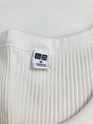 UNIQLO/ユニクロ/タンクトップ/トップス/ホワイト/M