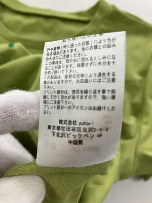 hotter than hell/Tシャツ/カットソー/トップス/ライトグリーン/FREE