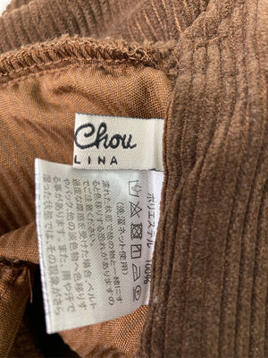 Chou Chou/シュシュ/つなぎ/オールインワン/オールインワン・サロペット/ブラウン