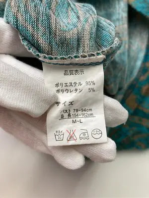 Tシャツ/カットソー/トップス/ブルー/M-L