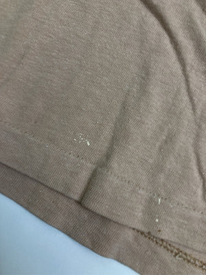 Tシャツ/カットソー/トップス/ベージュ/L
