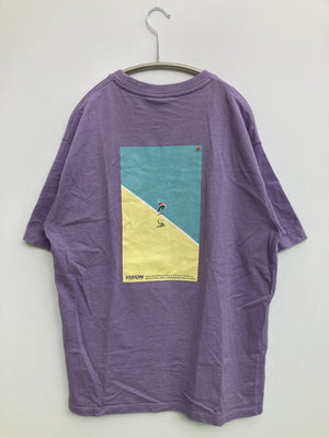 VISION STREET WEAR/ヴィジョンストリートウェア/Tシャツ/カットソー/トップス/パープル/L