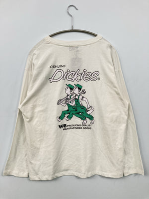 Dickies/ディッキーズ/Tシャツ/カットソー/トップス/ホワイト/M