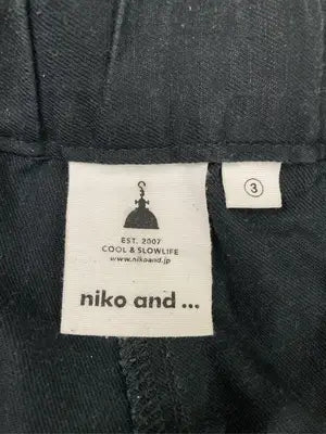 niko and .../ニコアンド/その他パンツ/パンツ/ブラック/3