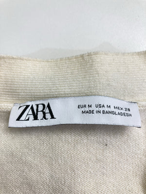 ZARA/ザラ/カーディガン/ボレロ/トップス/アイボリー/EUR M/USA M/ MEX 28