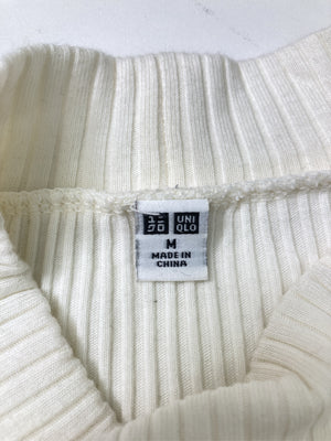 UNIQLO/ユニクロ/ニット/セーター/トップス/ホワイト/M