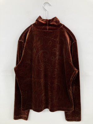 LANDS' END/ランズエンド/Tシャツ/カットソー/トップス/ブラウン/L/P