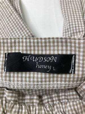 Hudson honey/ハドソンハニー/シャツ/ブラウス/トップス/ブラウン/L