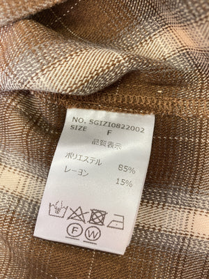 SHAGGIE/シャギー/シャツ/ブラウス/トップス/ブラウン/F