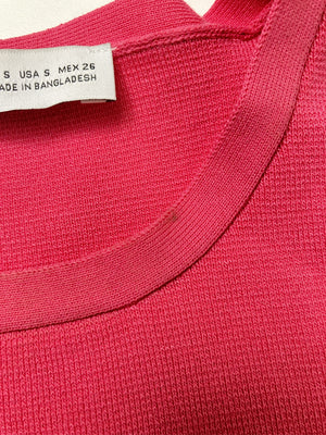 ZARA/ザラ/タンクトップ/トップス/ピンク/EUR S/USA S/MEX 26