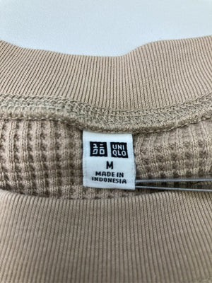UNIQLO/ユニクロ/Tシャツ/カットソー/トップス/ベージュ/M
