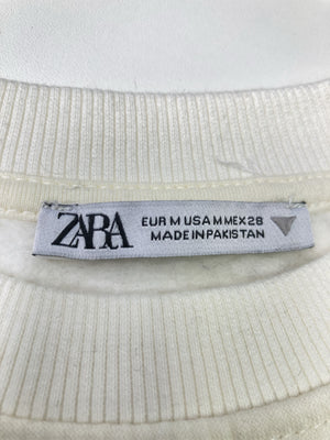ZARA/ザラ/スウェット/トップス/ホワイト/EUR M/USA M/ MEX 28