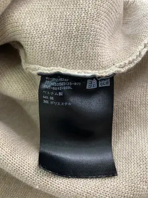 UNIQLO/ユニクロ/ニット/セーター/トップス/ベージュ/S