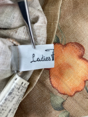 Ladies Fashion/シャツ/ブラウス/トップス/ブラウン/L