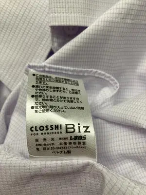 CLOSSH Biz/ビジネスシャツ/トップス/パープル/L