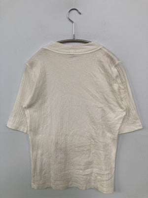 UNIQLO/ユニクロ/Tシャツ/カットソー/トップス/ホワイト/L