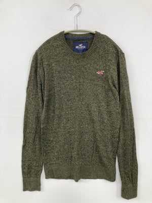 Hollister/ホリスター/ニット/セーター/トップス/カーキ/xs