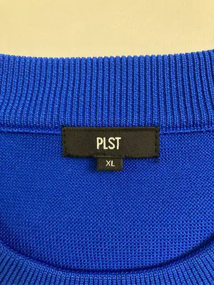 PLST/プラステ/ニット/セーター/トップス/ブルー/XL