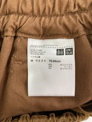 UNIQLO/ユニクロ/その他パンツ/パンツ/ブラウン/M
