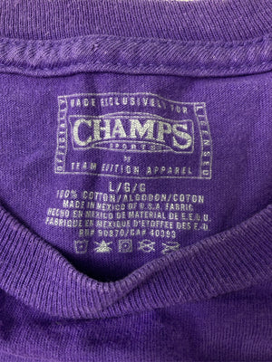 CHAMPS/Tシャツ/カットソー/トップス/パープル/L