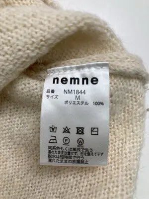 nemne/ネンネ/ニット/セーター/トップス/アイボリー/M