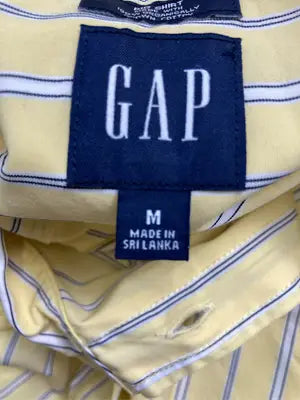 GAP/ギャップ/シャツ/ブラウス/トップス/イエロー/M