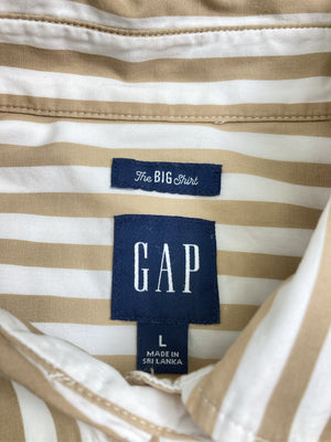 GAP/ギャップ/シャツ/ブラウス/トップス/ベージュ/L