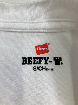 Hanes/ヘインズ/Tシャツ/カットソー/トップス/ホワイト/S