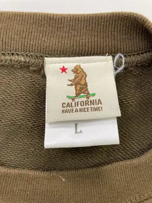 CALIFORNIA/カリフォルニア/スウェット/トップス/ブラウン/L