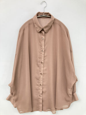 SUREVE/シュリーブ/シャツ/ブラウス/トップス/ベージュ/L