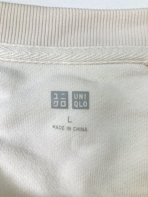 UNIQLO/ユニクロ/スウェット/トップス/アイボリー/L