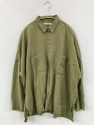 Ungrid/アングリッド/シャツ/ブラウス/トップス/カーキ/F