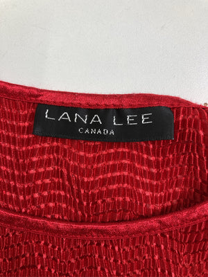 LANA LEE/Tシャツ/カットソー/トップス/レッド
